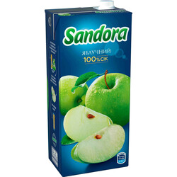 Sandora. Сок яблочный 2л (9865060032672)