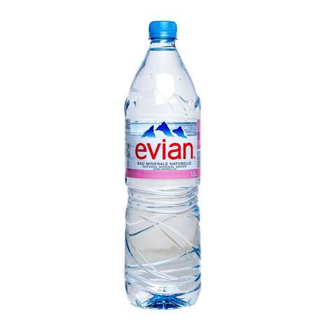 Evian. Вода мінеральна 1,5л(3068320111919)