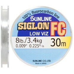 Sunline . Флюорокарбон  SIG-FC 30m 0.225mm 3.4kg поводковый (1658.01.87)