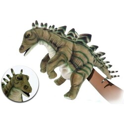 Hansa. Стегозавр Hansa 40 см, реалистичная мягкая игрушка на руку (4806021977477)