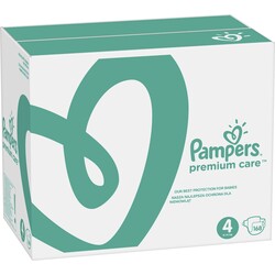 Pampers. Підгузники Pampers Premium Care Box Розмір 4(Maxi) 9-14 кг, 168 шт(8001090379511)