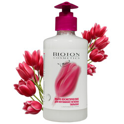 Bioton Cosmetics. Мыло для интимной гигиены NATURE "Тюльпан "300 мл (600047)
