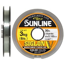 Sunline . Волосінь Siglon V 30m №1.0-0.165mm 3.0kg(1658.04.90)