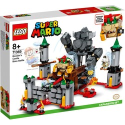 Lego. Конструктор  Замок Боузер - битва з босом 1010 деталей (71369)