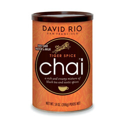 David Rio. Напиток David Rio Tiger Spice Chai сухой растворимый. Чай-латте 398 г (658564803980)