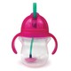 Munchkin. Пляшка непроливна "Tip & Sip", 207мл, 6мес+ рожевий(2900990720927)