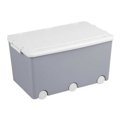Tega Ящик для игрушек Cова (серый) (590296300699)