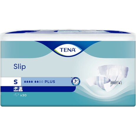 Tena. Подгузники для взрослых Tena Slip Plus S, 30 шт (7322541117881)