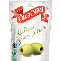 Diva Oliva. Оливки DivaOliva с косточкой 200мл(5060235651458)