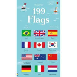 Usborne. Обучающая книга для детей на англ. языке "199 флагов" (9781474941020)