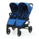 Valco baby. Прогулочная коляска для двойни Valco Baby Snap Duo Ocean Blue (9886)
