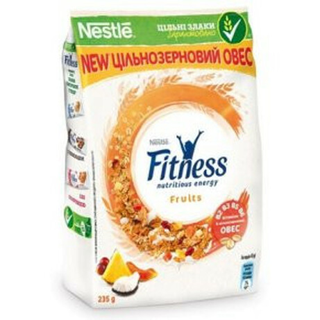 Nestle. Завтрак готовый Fitness с фруктами 400 гр(8690632000831)