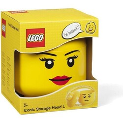 Lego. Конструктор  Голова для зберігання мала, дівчинa 1 деталей(4031 - W)