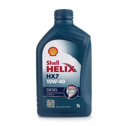 Shell. Моторне мастило Helix Diesel HX7 10W-40 1л(5011987249530)