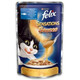 Felix. Корм для котов Sensations Sauces сайда-томаты 100 гр(7613036076357)