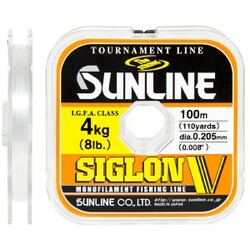 Sunline . Леска Siglon V 100m №1.5-0.205mm 4.0kg (1658.05.00)