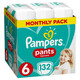 Pampers. Подгузники-трусики Pampers Pants Extra Large 6 (15+ кг), 132 шт. (8006540068632)