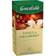 Greenfield. Чай черный Greenfield Vanilla Cranberry 25*1,5г-уп(4820022867599)