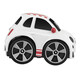 Chicco. Инерционная машинка Fiat 500 Racer, Mini Turbo Touch, белый (07667.00)