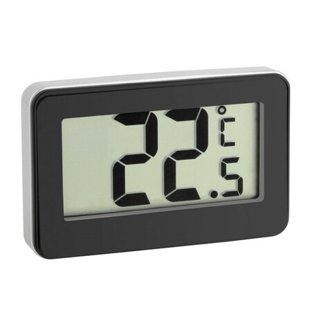 TFA. Термометр для холодильника цифровой чёрный 43x68x14мм (30202801)