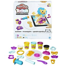 Play-Doh. Интерактивный набор с пластилином "Создай мир. Прически" (B9018)