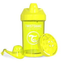 Twistshake. Чашка-непроливайка 300 мл, жовта(24899)