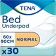 Tena. Одноразовые пеленки впитывающие Tena Bed Normal 60x90, 30 шт (7322540529319)