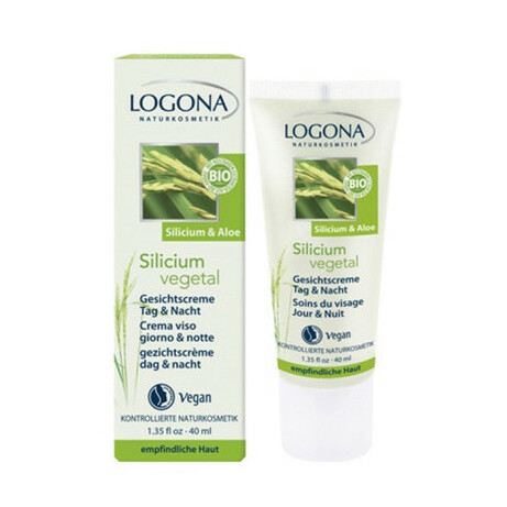 Logona. Био-Крем для лица 24ч. защита для чувствительной кожи Кремний, 40мл (4017645010321)