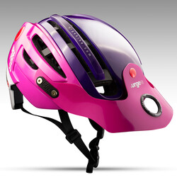 Urge. Шлем Endur-O-Matic 2 розовый-фуксия-белый S.M, 54-57см (3700788124536)