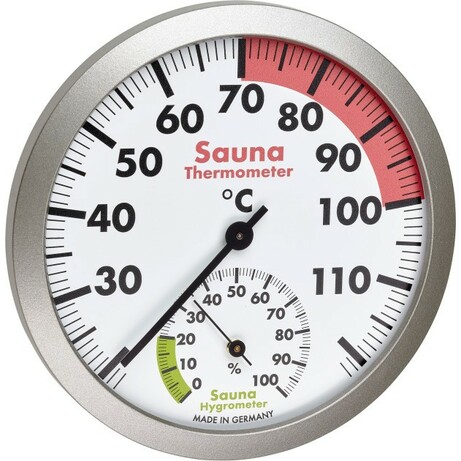 TFA . Термогигрометр для сауны , 120х37 мм (40105550)