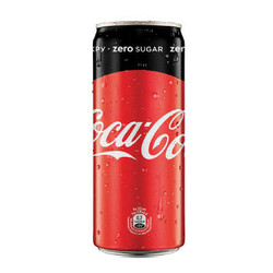 Coca-Cola Zero. Напиток ж-б, 0,33л (5449000133342)