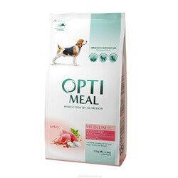 Optimeal. Корм для собак Optimeal средних пород индейка сухой 1,5 кг(4820083905407)