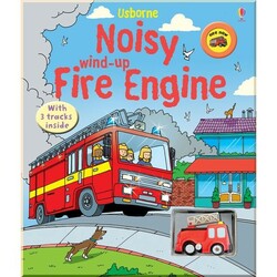 Usborne.Дитяча книга-іграшка Шумна пожежна машина  на англ. яз. (9780746091128)
