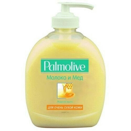 Palmolive. Мыло жидкое Молоко и Мед 300мл (8003520013026)