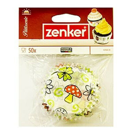 Zenker. Набор форм для пирожных бумажные 50мм 50шт 43950 (4008033439602)