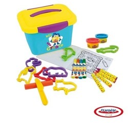 Play-Doh КС. Набор для творчества PLAY-DOH - АРТ-КЕЙС (маркеры, восковые карандаши, масса для лепки,