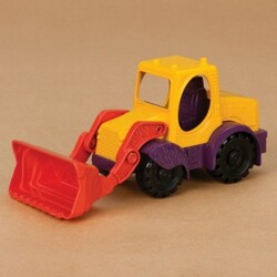 Battat Summery.  Игрушка для игры с песком - МИНИ-ЭКСКАВАТОР (цвет манго-сливово-томатный) (BX1420Z)