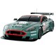 Auldey. Автомобіль керований по радіо Aston Martin DB9 Racing(зелений, 1:16) (LC258830 - 5)