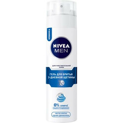 Nivea . Гель для бритья 3-дневной щетины для чуствительной кожи 200 мл (4005900255204)