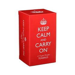 Keep Calm and Carry On. Чай черный Keep Calm And Carry On English Breakfast  40*3,125г (700424971176
