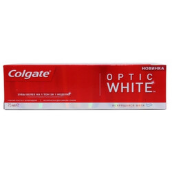 Colgate . Паста зубна Optic White 75мл(6920354811869)