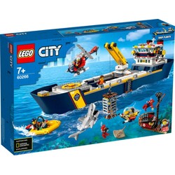 Lego. Конструктор  Океан: научно-исследовательский корабль 745 деталей (60266)