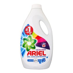Ariel. Жидкий стиральный порошок Ariel Touch of Lenor Fresh, для белых и цветных тканей, 2,2 л (8001