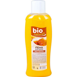 Bio naturell. Піна для ванни Мед з молоком запаска 1000 мл(4820168431753)
