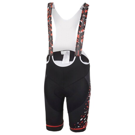 Ghost. Шорти Factory Racing Bib Shorts, L, чорно-червоно-білі(4052968288507)