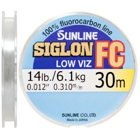Sunline .Флюорокарбон SIG-FC 30m 0.310mm 6.1kg поводковый (1658.01.80)