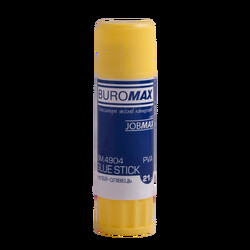 Buromax.Клей-карандаш Jobmax, 36г (4823078949509)