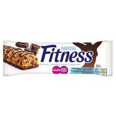 Nestle .Батончик Fitness с цельн.злаками и шоколад 23,5г(5900020023308)