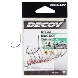 Decoy.  Гачок KR - 33 Maggot №12(14 шт-уп) (1562.05.40)