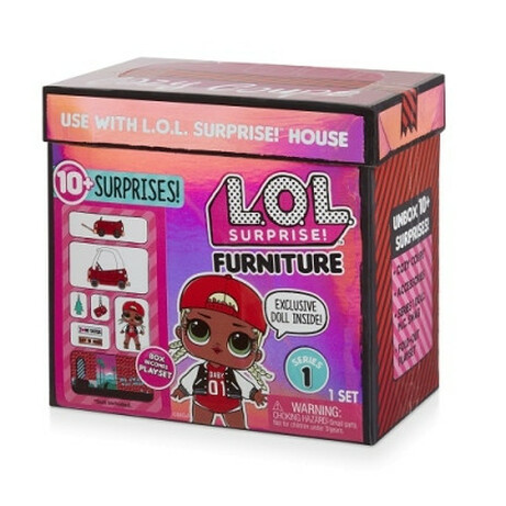 L.O.L. SURPRISE!  Ігровий набір СТИЛЬНИЙ ІНТЕР'ЄР ЛЕДИ- DJ(564096)